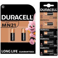 7X Duracell MN21 A23 23A (1 Blister von 2 Batterien + 1 Blister mit 5 Batterien) 7 Batterien
