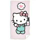Carbotex Hello Kitty Badetuch 70 x 140 cm pink