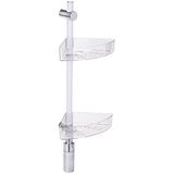 Wenko LED Duscheckregal, 74 cm,