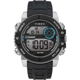 Timex Herren Digital Mechanik Uhr mit Silikonarmband Armband TW5M34600