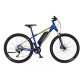 Fischer MONTIS 2.1 Junior Mountainbike (Laufradgröße: 27,5 Zoll, Unisex-Rad, 422 Wh, blau Glanz,