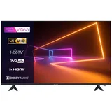 Kiano | Fernseher - 43 Zoll - TV Smat - HD 43" - LED - 4K UHD - 3840 x 2160px - VIDAA - WiFi - Miracast - PVR-Recorder - Tuner DVB-T2/S2 - Schwarz
