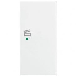 Wippe 2-fach rechts, mit Symbol " Szene"  für Busch-free@home® Busch-balance® SI  (alpinweiß)