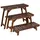 Costway Pflanzentreppe Blumenständer 70 x 27 x 53 cm braun