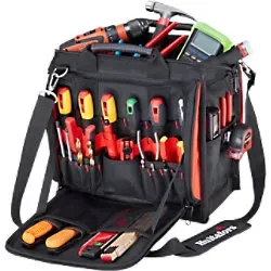 Hultafors Werkzeugtasche 53 x 37 x 47 cm Schwarz, Rot
