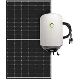 Offgridtec 430W Solaranlage mit 30l Fothermo Hybrid-Boiler zur Warmwasseraufbereitung