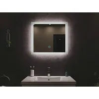 Posseik Spiegel mit Beleuchtung weiß 60,0 x 3,2 x