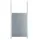 Kerbl Hühner Schiebetür 22 x 33 cm Silber