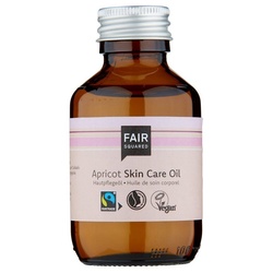 Fair Squared Körperöl FAIR SQUARED Körperöl mit fair gehandeltem Aprikosenkernöl – Zero Waste – 100 ml Flasche, 1-tlg., Für normale & sensible Haut