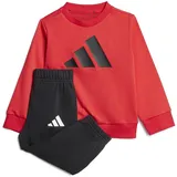 adidas Unisex Baby ESSENTIALS BIG LOGOJOGGER, pure ruby/black, 9-12 Months