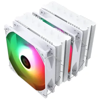 Thermalright Peerless Assassin 120 SE ARGB Weiß CPU Luftkühler, 6 Heatpipes Cpu Kühler, 120mm TL-C12CW-S PWM Lüfter, für AM4/AM5,Intel LGA1851/1700/1150/1151/1200