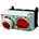 Mennekes Wanddose DUO 7624