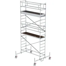 Günzburger - Rollgerüst 0,75 x 2,45 m mit Fahrbalken Plattformhöhe 4,45 m