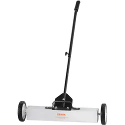 VEVOR Magnetbesen Magnetische Kehrmaschine 77–113 cm, Magnetic Sweeper Magnetisch Magnet Besen Magnetbesen Magnetheber 22,6 kg Magnetkraft Magnetischer Spänesammler Bodenkehrer Kehrmaschine