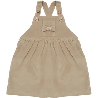 Latzkleid MAXIMO, Baby, Gr. 62/68, N-Gr, beige (nomad), Cord, Obermaterial: 97% Baumwolle, 3% Elasthan, unifarben, casual, ohne Ärmel, Kleider, hoher Baumwollanteil, Stretch-Cord, mit Trägern, Gummizug