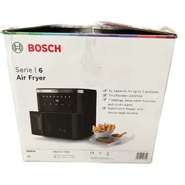 Bosch Serie 6 Heißluftfritteuse MAF671B0 Schwarz 7,2 l