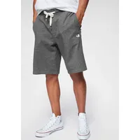Ocean Sportswear Sweatshorts »Athleisure Sweat Shorts - Relax Fit«, Elastischer Hosenbund mit Kordelzug, grau