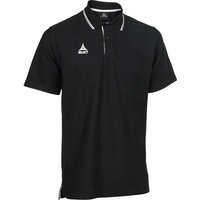 Select Polo-Shirt Oxford, Schwarz, M