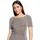 Vera Mont Abendkleid Glitzer-Look Taupe/Silver 40
