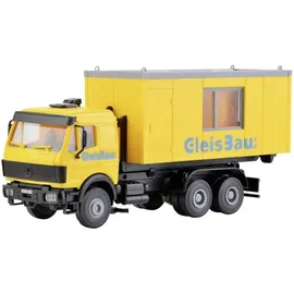 Kibri MB LP Wechsellader mit Gleisbau Bürocontainer