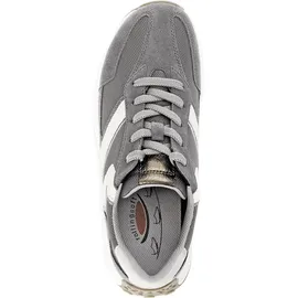 Gabor Damen, Low-Top Sneaker, Frauen Halbschuhe,schnürer,Business,Freizeit,straßenschuhe,Strassenschuhe,Grey/Off-White k.,40 EU / 6.5 UK