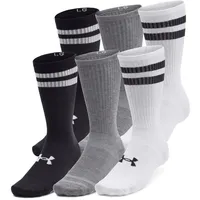 Under Armour Unisex UA Essential 6pk Crew Socks