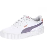 Puma Mädchen Carina 2.0 Ps Sneaker, Puma White Pale Plum Deeva Peach, 32 EU