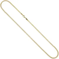 Goldkette JOBO Halsketten Gr. Gelbgold 333, L: 50cm, goldfarben (gelbgold 333) Damen Panzerkette 333 Gold massiv 50 cm