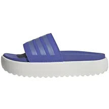 Adidas Platform adilette Semi Cobalt Blue / Blue Spark Met. / Core White 39