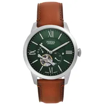 Fossil Herren Analog Automatik Leder 44,0 mm ME3265