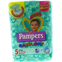 Pampers Baby Dry Windeln Junior Größe 5 (11 – 25 kg), 17 Windeln