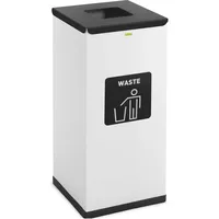 Ulsonix Abfalleimer 60 l Weiß