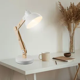 GLOBO Schreibtischlampe Weiß