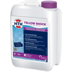 3 Liter HTH Pool Yellow Shock - Bekämpfer gegen Gelb- & Senfalgen