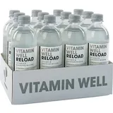 12 Flaschen Vitamin Well Reload a 500ml  inc. EINWEG Pfand Erfrischungsgetränk