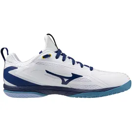 Mizuno Wave Drive Neo 4 White/Bellwether Blue 46