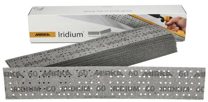 Mirka Iridium 70x400mm Grip 140L P240 50/Pack - P240