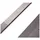 Garden Pleasure Stapelstuhl SIENNA 56 x 64 x 85 cm grau 2 St.