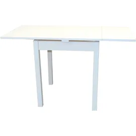 Hofmann Living And More Ausziehtisch 67 x 75 x 67 cm weiß