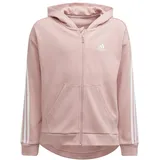 Adidas Mädchen 3S Fz Jacke, Wonmau/White, 164