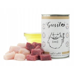 GUSSTO Cat Fresh Calf & Rabbit 400 g