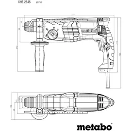 Metabo KHE 2645 inkl. Koffer 601710500