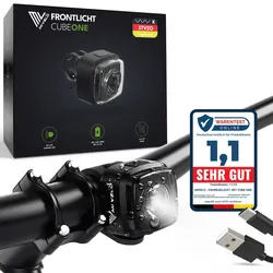 Fahrrad Frontlicht "Cube One" mit StVZO-Zulassung - oft gekauft,Zubehör