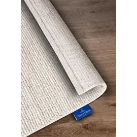 Villeroy & Boch Wollteppich Francois - Natur Wohnzimmerteppich - Handgewebt & Natürlich - Boho Teppich Wolle für Wohnzimmer, Schlafzimmer, Esszimmer, Flur, Küche – Natur Weiß, 80x150cm
