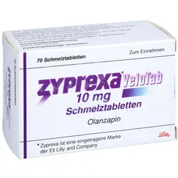 Zyprexa Velotab 10 mg Schmelztabletten 70 St