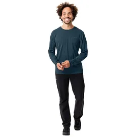Vaude Essential LS T-Shirt Herren Dark Sea Uni - L