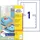 Avery Zweckform CD/DVD-Etiketten C32250-25 Weiß 151 x 118 mm 25 Blatt
