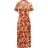 Ragwear Sommerkleid Midikleid Mehrfarbig 44