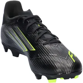 adidas F50 LEAGUE FG/MG - Core Black/Iron Met./Lemon / 48 2⁄3
