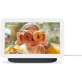 Google Nest Hub 2. Gen Charcoal – Smart Display mit Sleep Sensing 7" Touchscreen